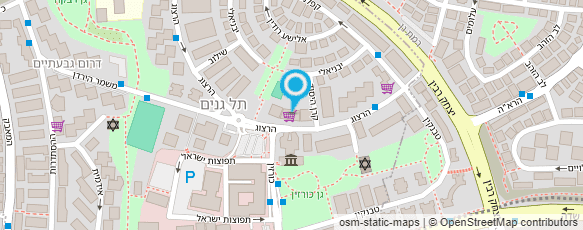 מפת הגעה אל פיאצה - בית קפה פיצריה