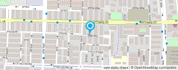 מפת הגעה אל ד"ר יצחק גרתי