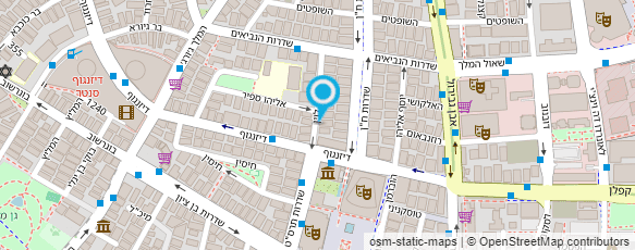 מפת הגעה אל מייק עיצוב שיער מפת הגעה אל מייק עיצוב שיער