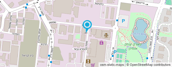 מפת הגעה אל תמר גלובינסקי-אופטומטריסטית