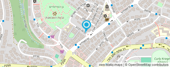 מפת הגעה אל מרינה-רגל בריאה