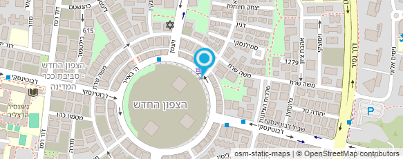 מפת הגעה אל יח"צ ניצן אופיר עליזה