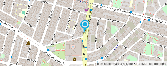 מפת הגעה אל רון מתקן הכל - הנדימן