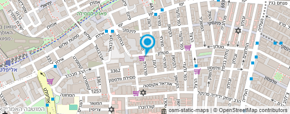 מפת הגעה אל אסף כ"ץ אינטראקטיב