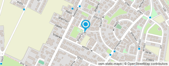 מפת הגעה אל גן הילדים של ענתי