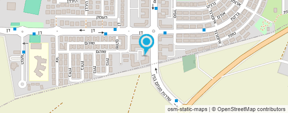 מפת הגעה אל אורטל-אור ויופי