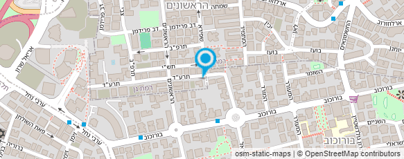 מפת הגעה אל גינת בורכוב