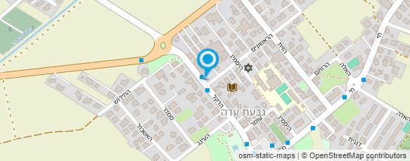 מפת הגעה אל בריכת שחיה