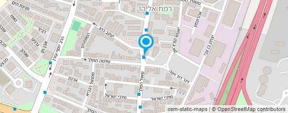 מפת הגעה אל תריסי רועי - מומחים בתיקונים