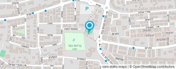 מפת הגעה אל גרין פארק