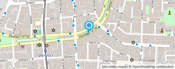 מפת הגעה אל דורון אינסטלציה