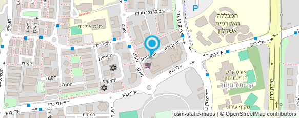 מפת הגעה אל עו"ד שאול אלי