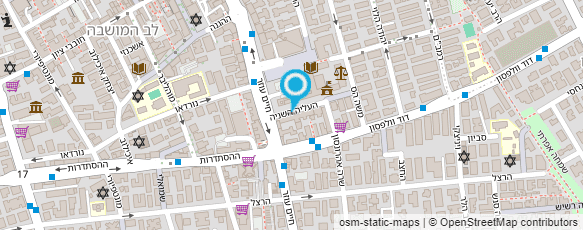 מפת הגעה אל עו"ד גלעם איילת