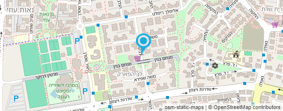 מפת הגעה אל נטלי בן-ישראל צילום