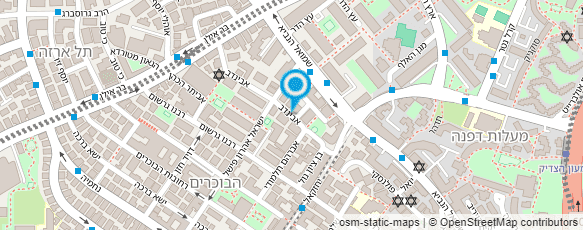 מפת הגעה אל הסעות אנש