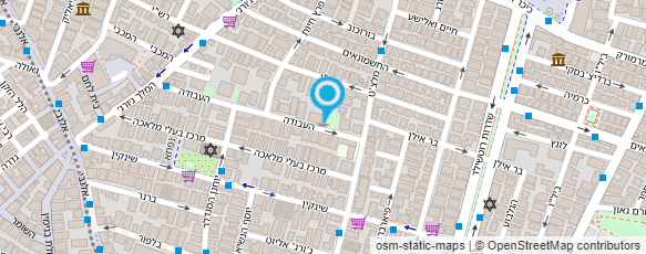 מפת הגעה אל אשכול גנים