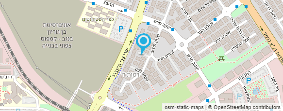 מפת הגעה אל פעוטון בתאל