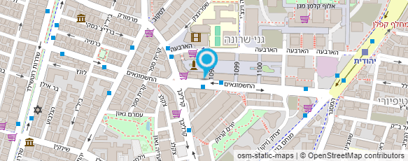 מפת הגעה אל עו"ד שיף אירה