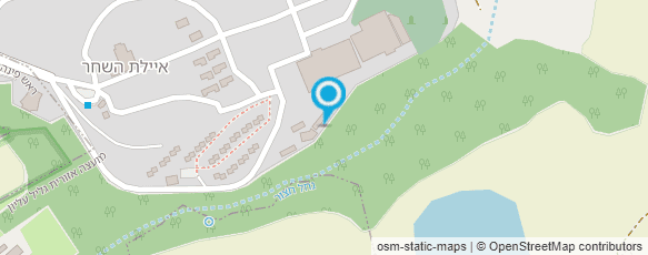 מפת הגעה אל פיינטבול איילת השחר