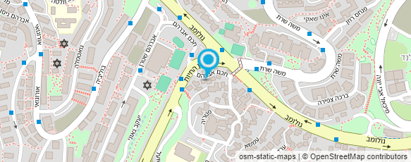 מפת הגעה אל גן פרפר נחמד