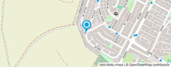 מפת הגעה אל הום אולפן - Learn Hebrew