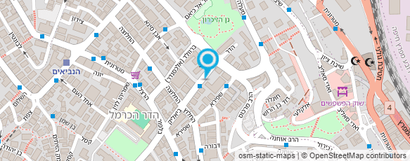 מפת הגעה אל מי כרמל בע"מ