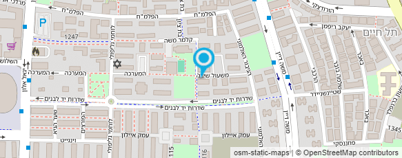 מפת הגעה אל הפעוטון של יפית