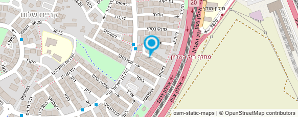 מפת הגעה אל חן יעקב הילינג יהודי קבלי