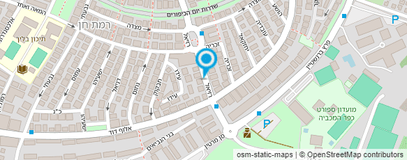 מפת הגעה אל משפחתון של פינוק