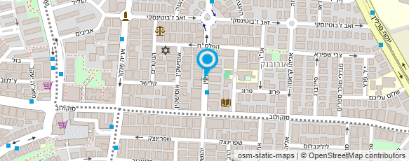 מפת הגעה אל ד"ר יבגני שויחטמן