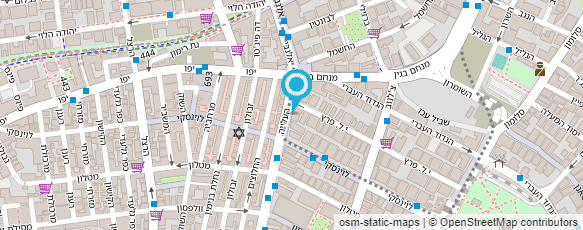 מפת הגעה אל חפצי-עיצוב שיער