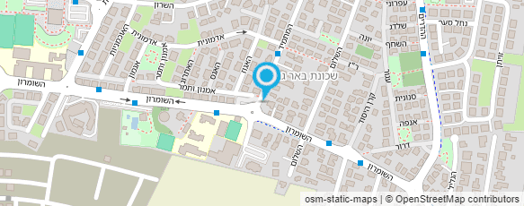 מפת הגעה אל גן רייחן