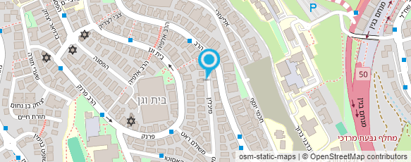 מפת הגעה אל חנה עמר