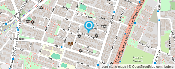 מפת הגעה אל חסידים יצחק