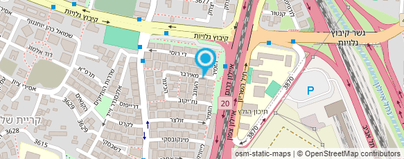 מפת הגעה אל יד הקור מפת הגעה אל יד הקור