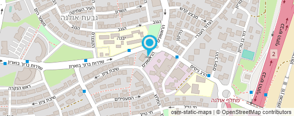 מפת הגעה אל גן מתנ"ס