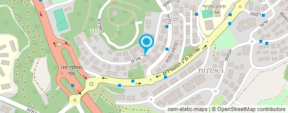 מפת הגעה אל מוריה הדסה-עיצוב וגרפיקה