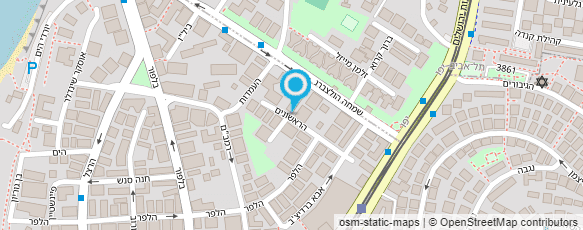 מפת הגעה אל יוסי בר דוד