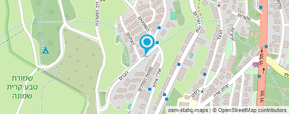 מפת הגעה אל אלעד מלכה עיצוב שיער