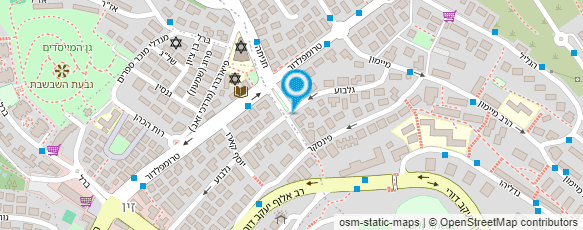 מפת הגעה אל יודוביץ' הובלות