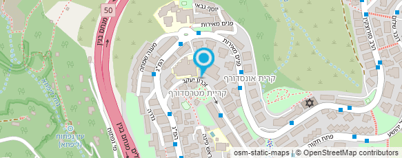 מפת הגעה אל סלון יהודית מפת הגעה אל סלון יהודית