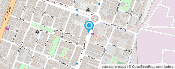 מפת הגעה אל אופטיקה נקסט ויז'ן