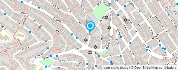 מפת הגעה אל רוני מסגרות-דפוס דיגיטלי