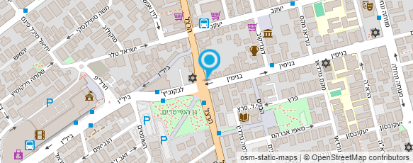 מפת הגעה אל עו"ד גפניאל רונית