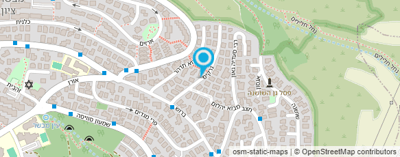 מפת הגעה אל מלי צמות