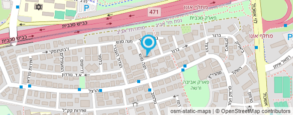 מפת הגעה אל נחמה קולברג