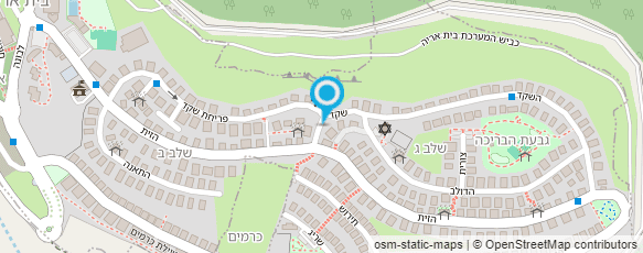 מפת הגעה אל בת שבע החרמוני