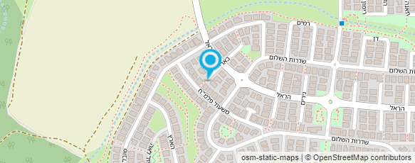 מפת הגעה אל ד"ר קרץ אסף