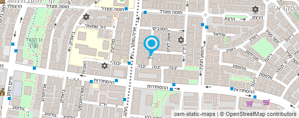 מפת הגעה אל פזית ל כהן