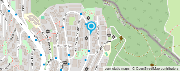 מפת הגעה אל בק יעל-רו"ח